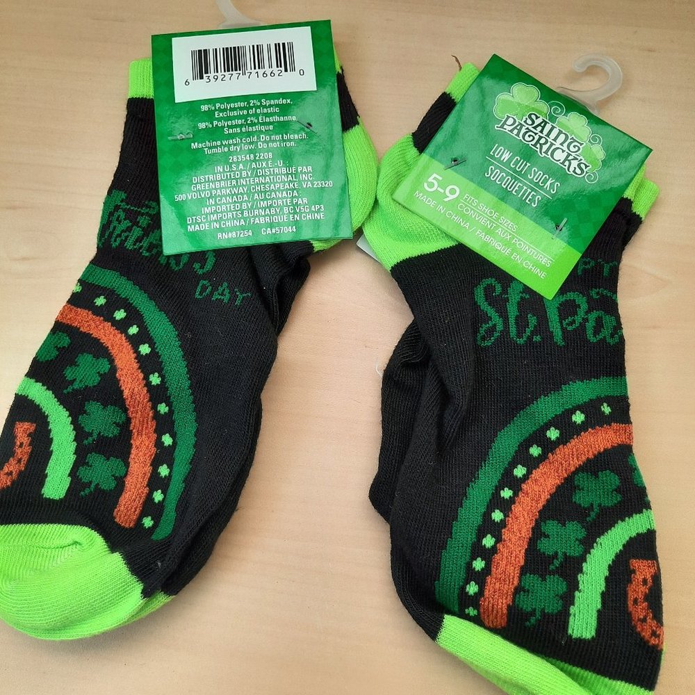 Saint Patrick socks for boys
